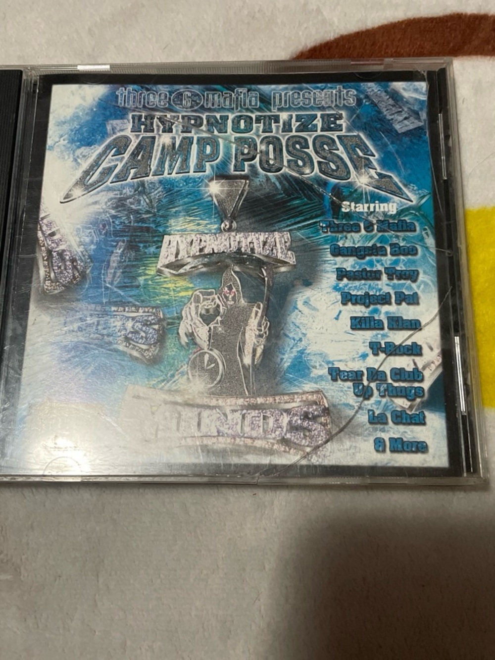 Three 6 mafia Hypnotize Camp Posse CD - Blue Graphic Cover